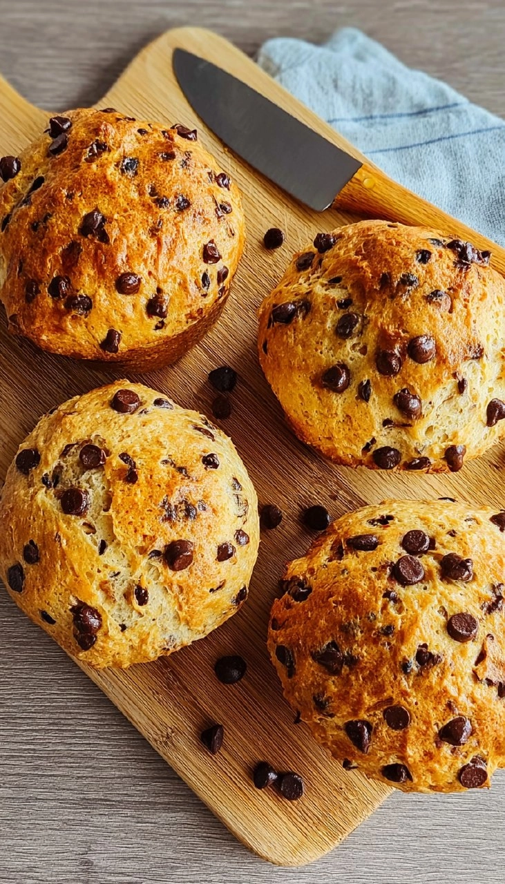 Briochettes pépites chocolat
