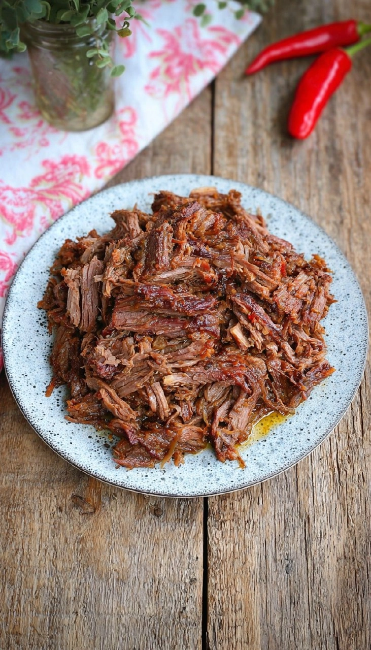 Effiloché de bœuf fondant