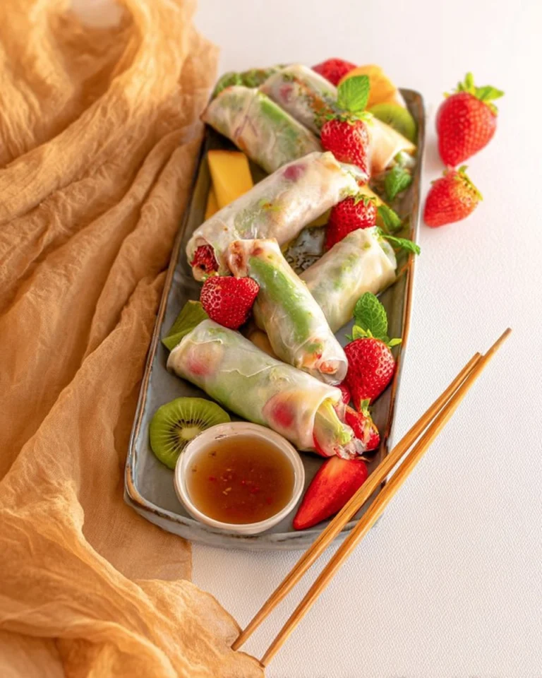Recette-de-Rouleaux-de-printemps-aux-fruits