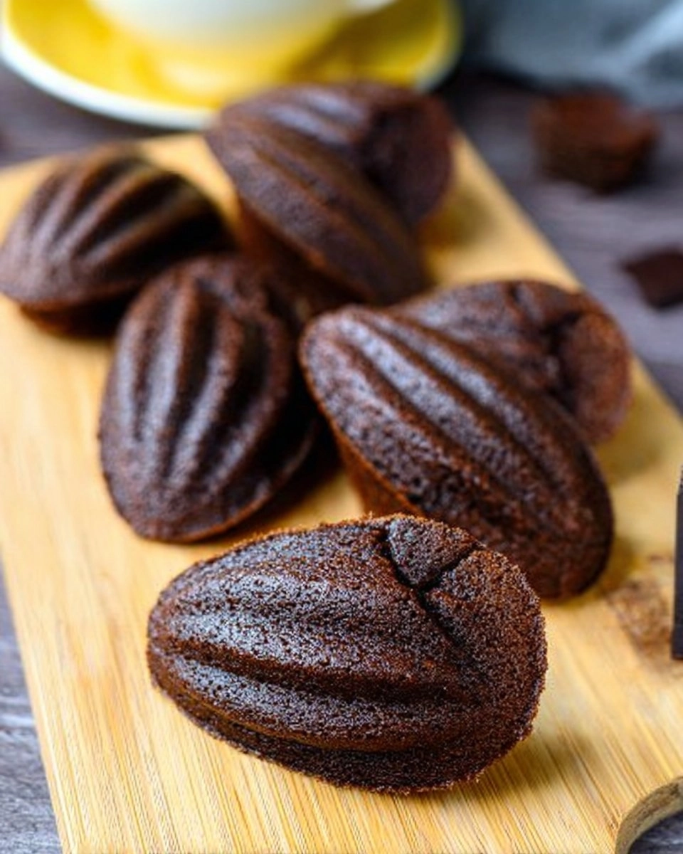 Financiers au chocolat