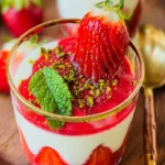 Recette-de-Panna-cotta-vanille-fraise