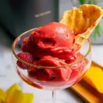 Recette-de-Sorbet-mangue-framboise